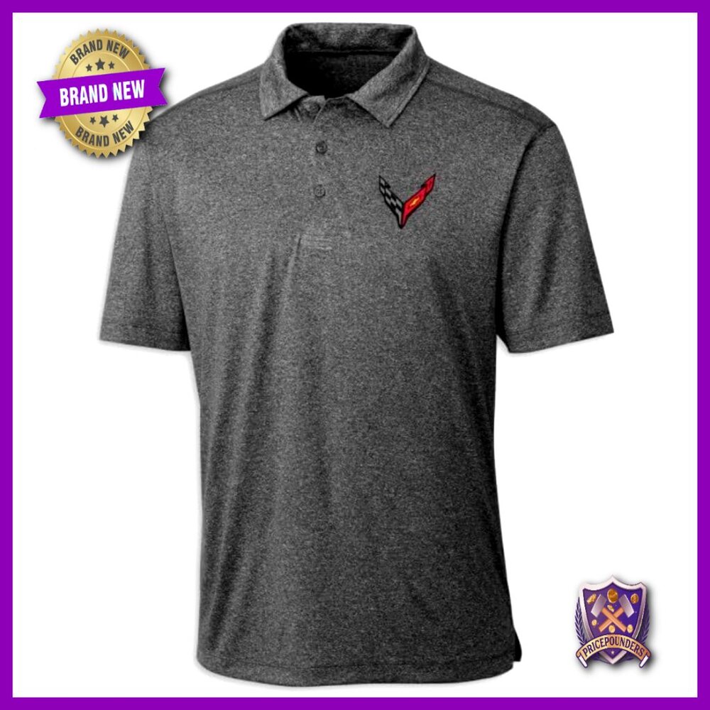 Performance Polo Shirt, Polyester, Three-Button P… - image 1